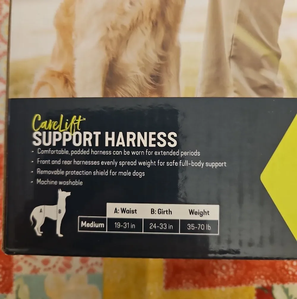 PetSafe Care Lift Medium 35-70 lb Dog Support Harness